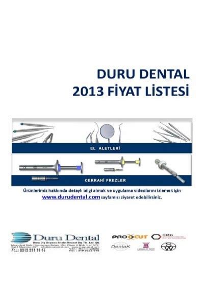 Türkiye dental fiyat listesi